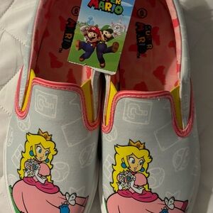 Super Mario Princess Peach Slip-On Shoes